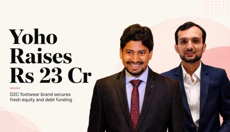 Yoho, Yoho Funding, Footwear Startup, D2C Brand, Startup Funding, Retail Expansion, Running Footwear, Gulf Islamic Investments, GII, Rajeev Misra, Vijay Shekhar Sharma, Paytm Founder, Delhi Startup, Indian Startup, E-commerce, Quick Commerce, Amazon India, Myntra, Flipkart, Startup News, Funding News India, Consumer Brands, Retail Business, Sneaker Market India, Pre Series B Funding, Omnichannel Retail, Fashion Startup, Footwear Industry, Growth Capital, Startup Ecosystem India