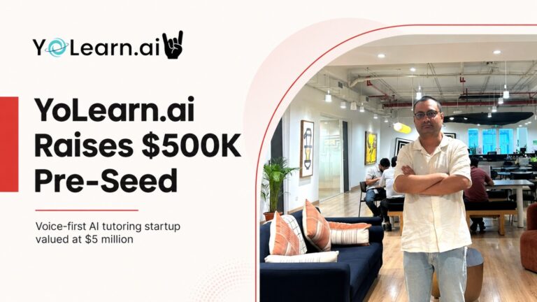 YoLearn.ai, Edtech, AI Tutoring, Pre-Seed Funding, DataAlpha.ai, White Swan Global, Kirti Prakash Mishra, Voice AI, Education Technology, K-12 Education, JEE, NEET, CUET, AI Education, Indian Startups