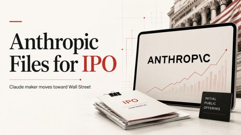 Anthropic IPO, Anthropic IPO filing, Anthropic IPO news, Claude AI, Anthropic, AI funding race, artificial intelligence, generative AI, OpenAI rival, tech IPO, Silicon Valley AI, enterprise AI