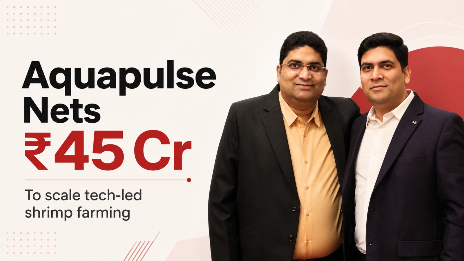 Aquapulse, Aquapulse funding, shrimp farming startup, aquaculture technology, NABVENTURES, IAN Alpha Fund, seafood exports, Odisha startup, shrimp aquaculture, agritech startup, Abhishek Dwivedy, Abhilash Dwivedy