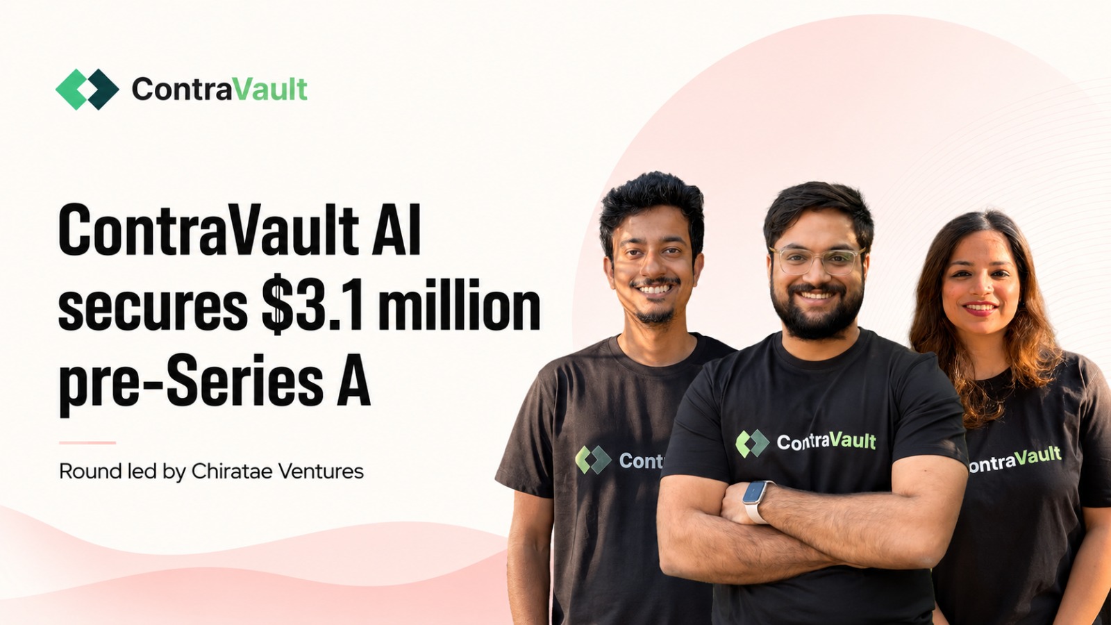 ContraVault AI, Chiratae Ventures, Titan Capital, AI startup, procurement intelligence, SaaS, pre-Series A funding, US expansion, tender bidding, construction technology, enterprise software, procurement automation, infrastructure sector, startup funding, India startup ecosystem