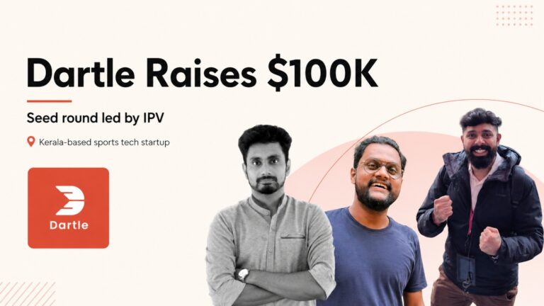Dartle, Inflection Point Ventures, IPV, Sports Tech, SaaS Startup, Youth Sports, Football Academies, Seed Funding, Startup Funding, Kerala Startup, AI Integration, US Expansion, B2B SaaS, Sports Management, Startup News