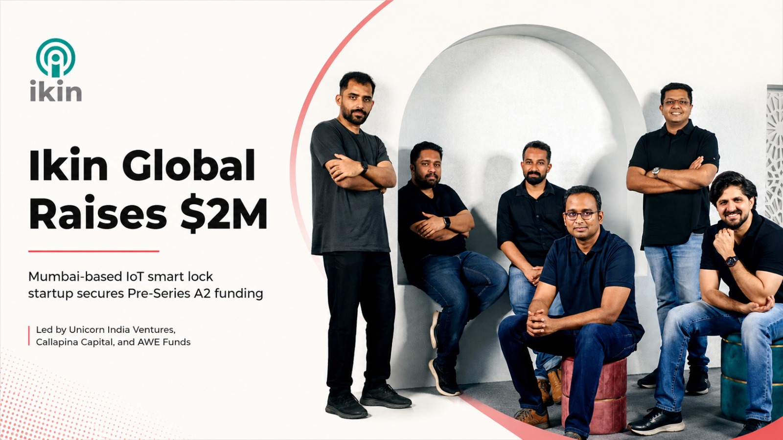 Ikin Global, SectorQube Technolabs, IoT startup, smart locks, logistics technology, supply chain security, Pre-Series A2 funding, Unicorn India Ventures, Callapina Capital, AWE Funds, Nibu Alias, cargo security, smart bolt seal, GPS truck lock, logistics startup, startup funding, Mumbai startup, IoT solutions, transportation technology, India startup ecosystem