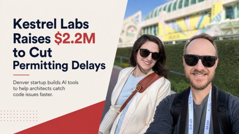Kestrel Labs, Marian Pulford, AI architecture software, building code compliance, permitting delays, Denver startups, construction technology, architecture startups, New Stack Ventures, Denver Ventures, FirstMile Ventures, AI in construction, permit review software, architects, RiNo Art Park