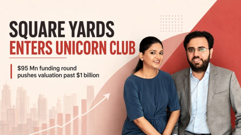 Square Yards, Square Yards funding, proptech startup, Indian startup funding, unicorn startup, real estate tech, Urban Money, EAAA Alternatives, Muzinich & Co, startup news