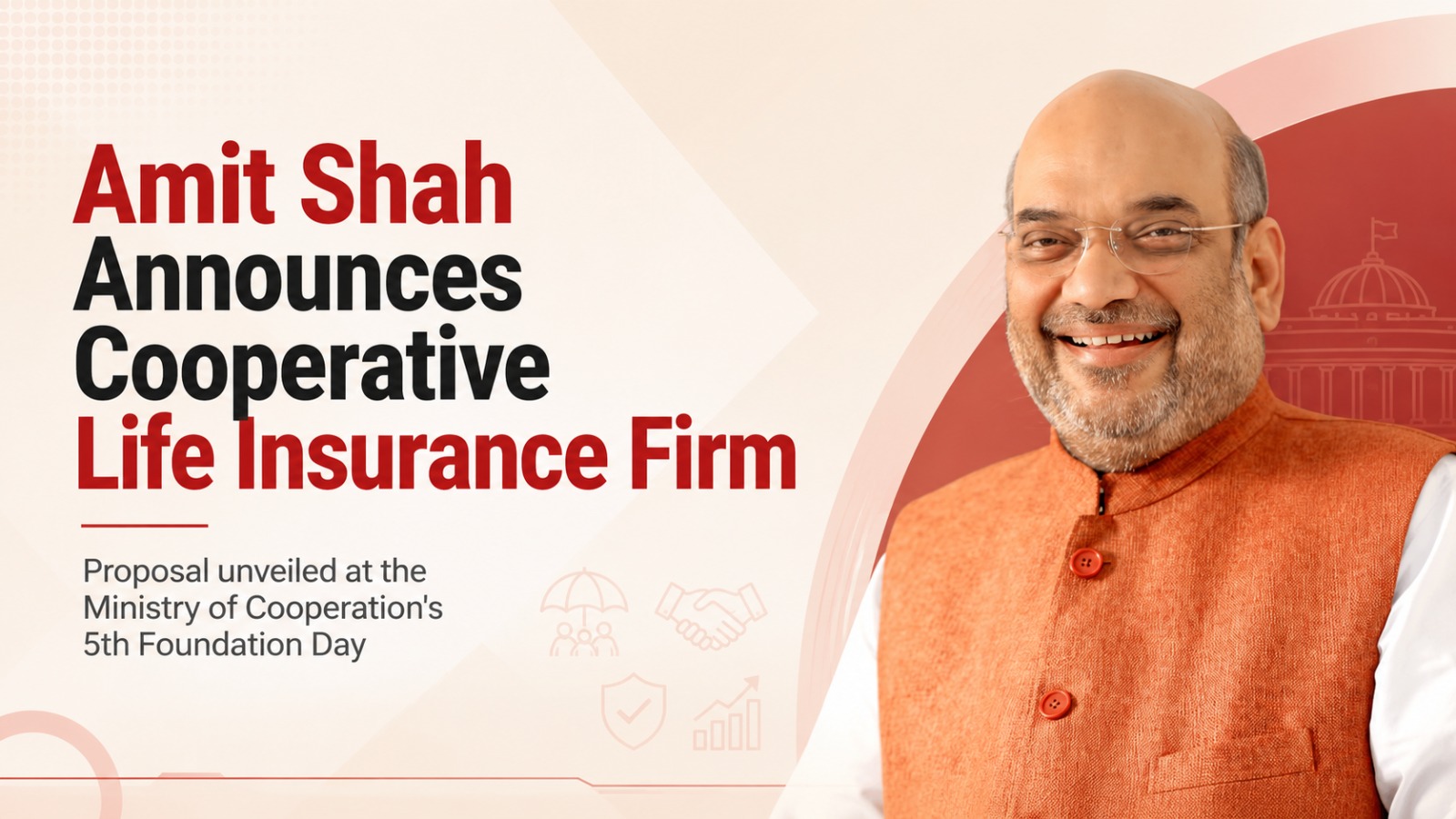 Amit Shah, cooperative life insurance company, cooperative sector, Ministry of Cooperation, Bharat Taxi, IFFCO, e-PACS, Tribhuvan Sahkari University, Sahakar Se Samriddhi, India cooperatives, rural economy, dairy cooperatives, Primary Agriculture Cooperative Societies, cooperative movement, business news