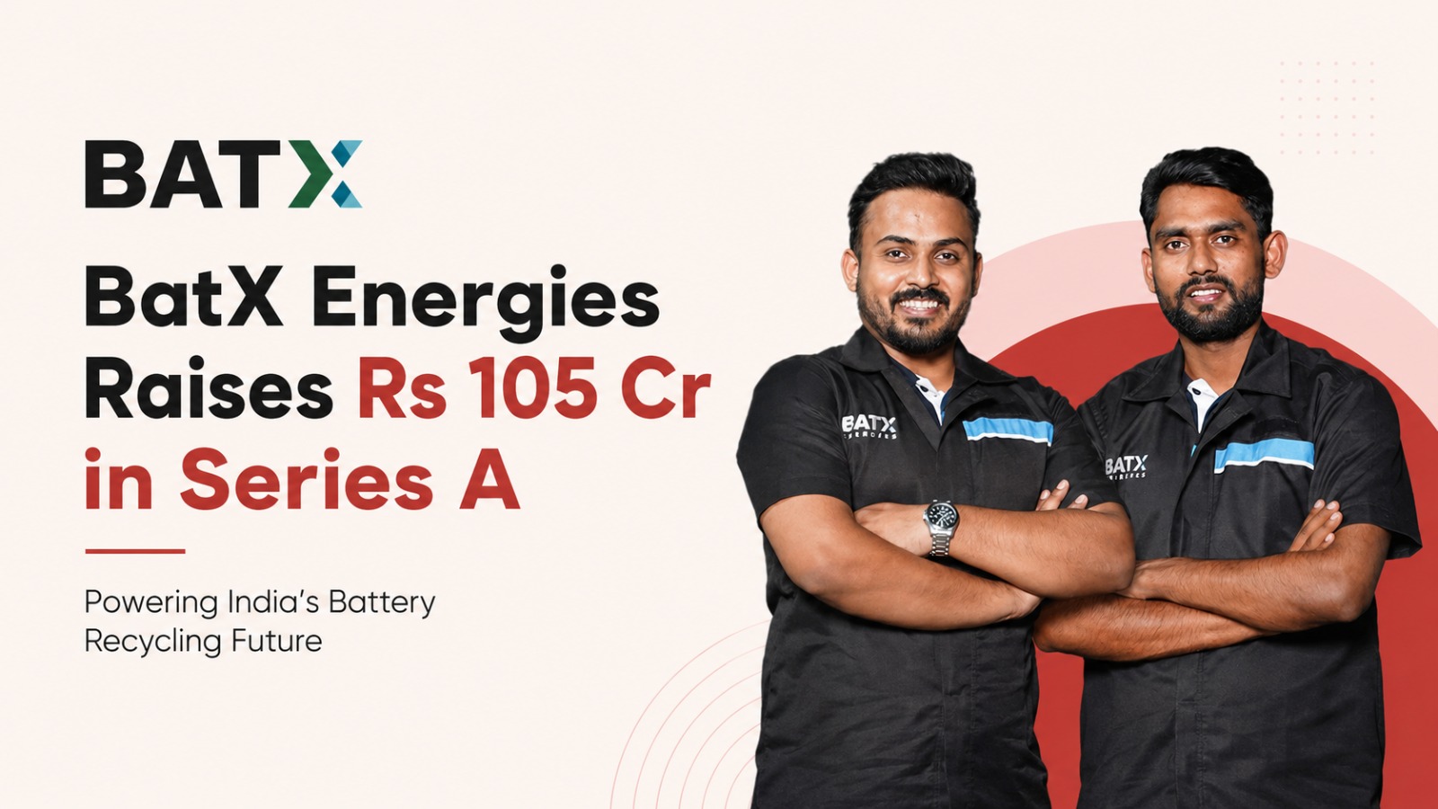 BatX Energies, IvyCap Ventures, Series A funding, battery recycling, critical minerals, lithium-ion batteries, lithium recovery, cobalt, nickel, graphite, CAM, Cathode Active Materials, clean technology, climate tech, circular economy, recycling startup, Gurugram startup, Indian startup, startup funding, battery materials