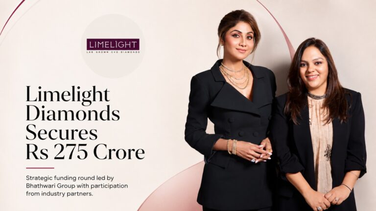Limelight Diamonds, lab grown diamonds, lab grown diamond jewellery, Pooja Madhavan, Bhathwari Group, funding, startup funding, jewellery industry, retail expansion, manufacturing, CVD diamonds, India startup, jewellery brand, diamond industry, business news