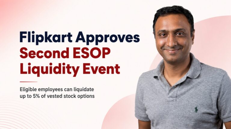 Flipkart, Flipkart ESOP, ESOP liquidity, employee stock options, Flipkart employees, Kalyan Krishnamurthy, startup ESOP, ecommerce, Walmart-owned Flipkart, India startups