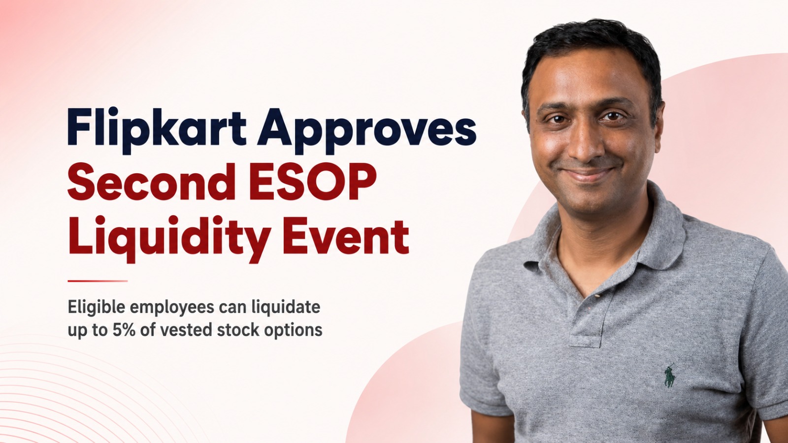 Flipkart, Flipkart ESOP, ESOP liquidity, employee stock options, Flipkart employees, Kalyan Krishnamurthy, startup ESOP, ecommerce, Walmart-owned Flipkart, India startups