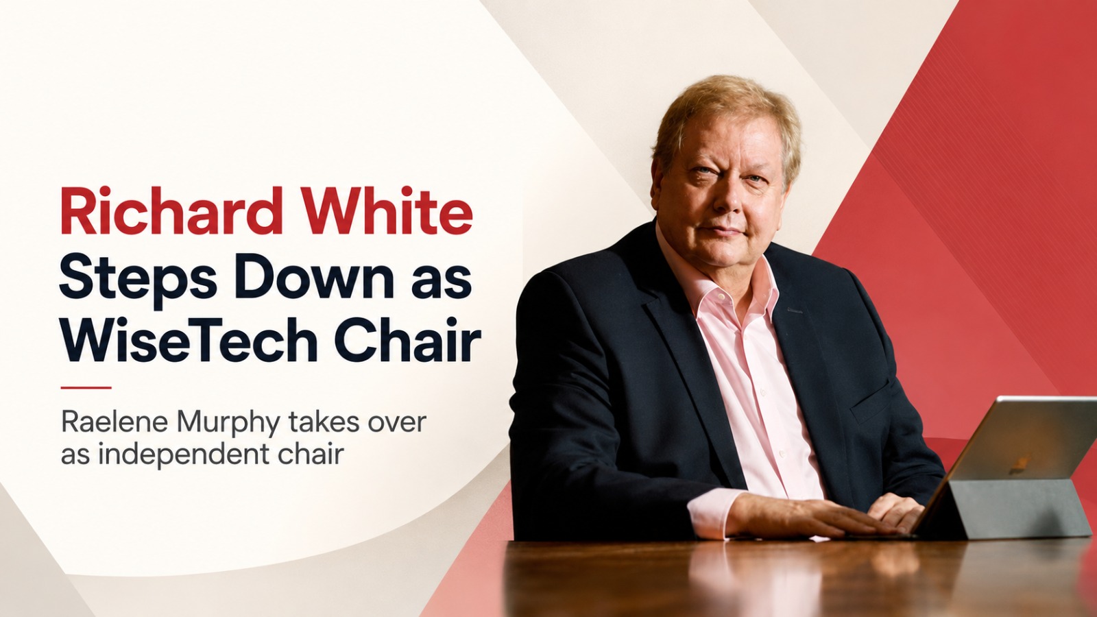 Richard White, WiseTech Global, Raelene Murphy, WiseTech chair, Australia tech news, logistics software, corporate governance, S&P ASX 200, Reuters, business news