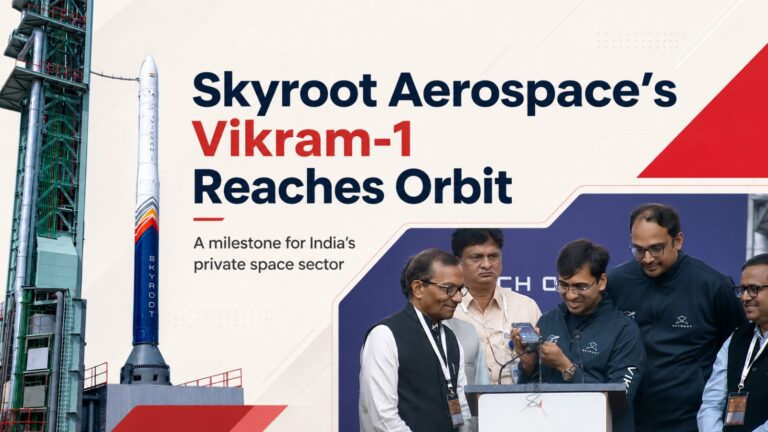 Skyroot Aerospace, Vikram-1 India private rocket, private space sector, ISRO, IN-SPACe, Mission Aagaman, orbital launch, Indian space industry, commercial spaceflight, Satish Dhawan Space Centre, Sriharikota
