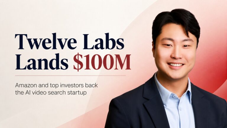 Twelve Labs, Amazon, AWS, NEA, Naver Ventures, Nvidia, AI video search, artificial intelligence, video AI, startup funding, Series B funding, Marengo 3.0, Pegasus 1.5, Jae Lee, San Francisco startups, AI startups, enterprise AI, video intelligence, generative AI, tech funding