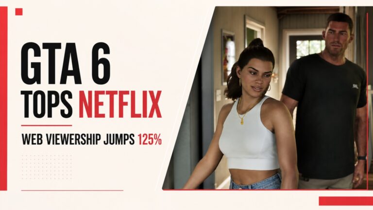 GTA 6, Grand Theft Auto 6, Rockstar Games, Netflix, GTA 6 Netflix, GTA 6 Extended Look, GTA 6 gameplay, GTA 6 PS5, PlayStation 5, GTA 6 YouTube, Sensor Tower, gaming news