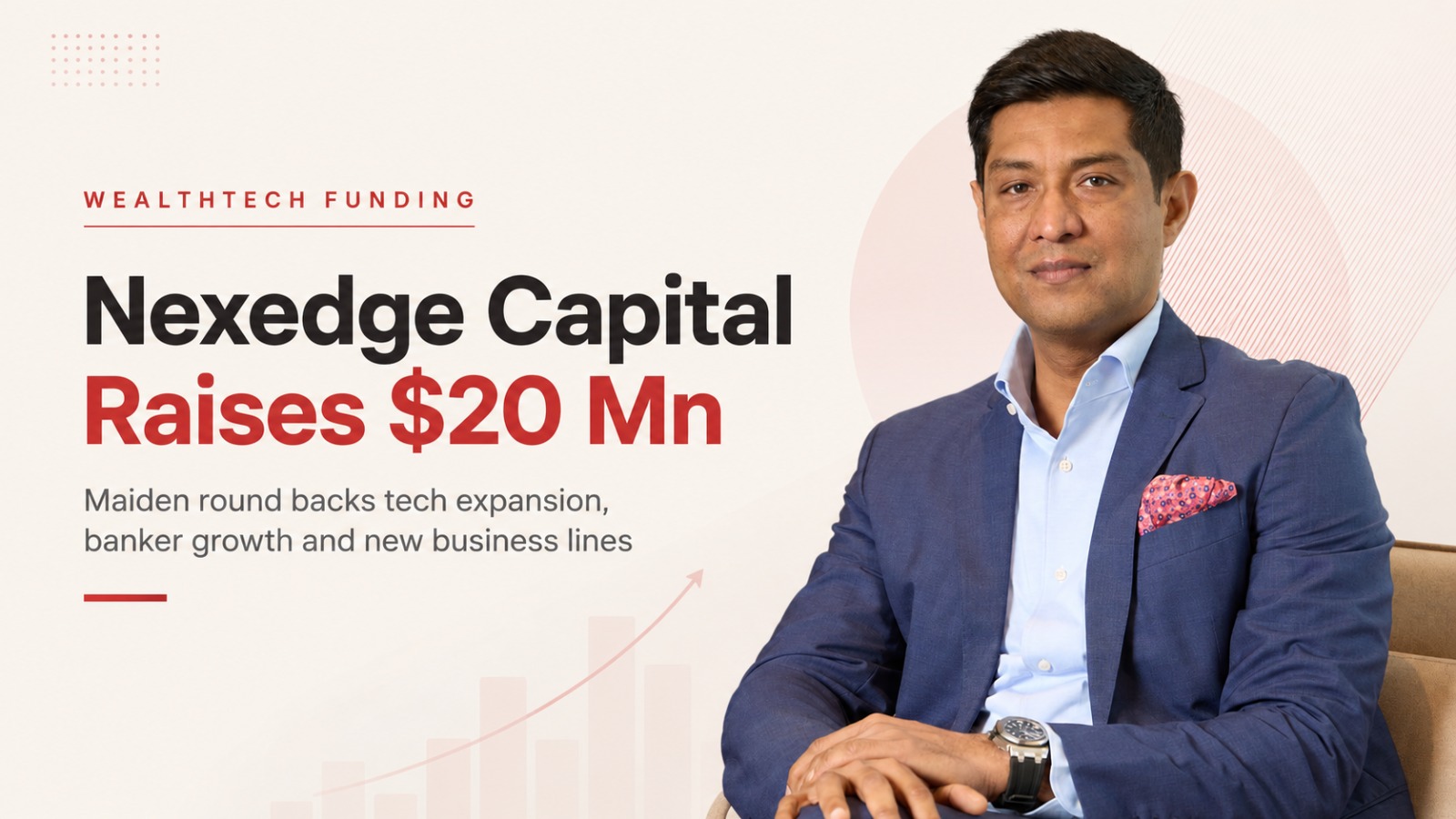 Nexedge Capital raises $20 Mn in maiden round; targets 50-60 more senior banker hires in 2026