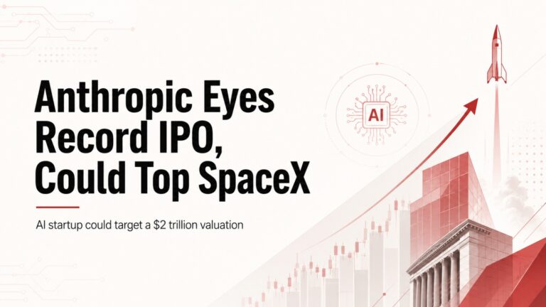Anthropic IPO, SpaceX IPO, biggest IPO in history, largest IPO in history, Anthropic $2 trillion valuation, $100 billion IPO, artificial intelligence, AI startups, Claude AI, Claude Code, Dario Amodei, Daniela Amodei, Elon Musk, tech IPO, AI IPO, IPO market, OpenAI, technology news, Anthropic, SpaceX