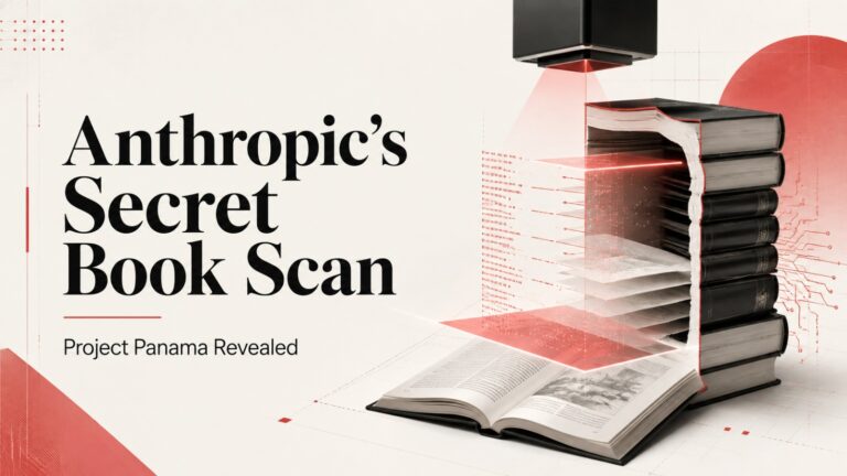 Anthropic, Project Panama, Claude AI, AI training, book scanning, book digitisation, copyright lawsuit, authors’ rights, artificial intelligence, pirated books, fair use