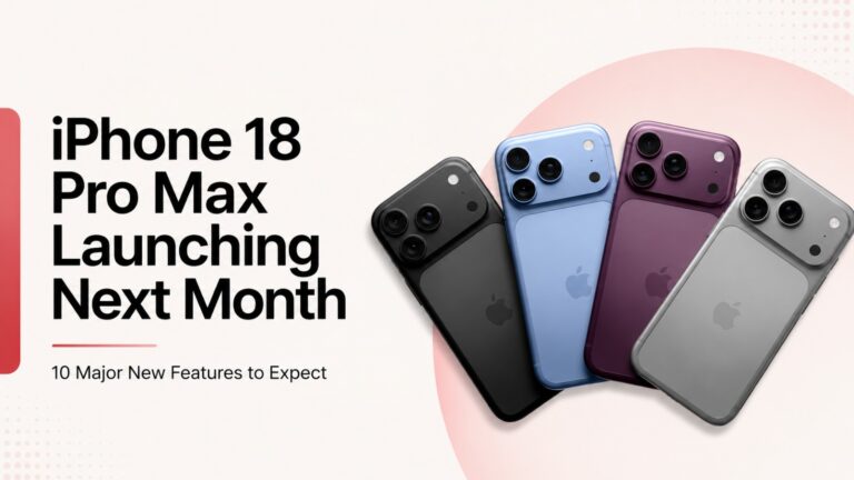 iPhone 18 Pro Max, iPhone 18 Pro, Apple, Apple iPhone, iPhone 18, iPhone 18 features, A20 Pro, C2 modem, Apple 2026, iPhone leaks