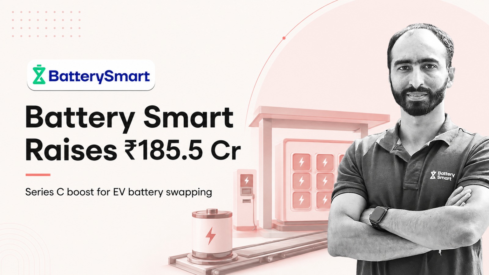 Battery Smart raises $19.5M in Series C led by Rising Tide Ventures at $430M valuation; funds for expansion and capex