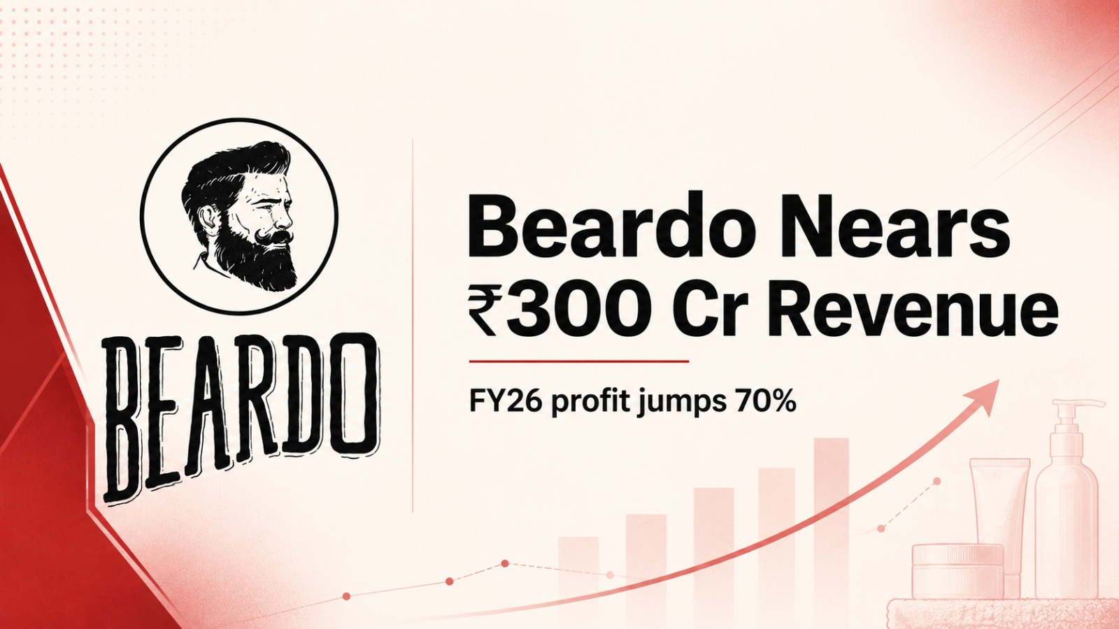 Beardo, Beardo revenue, Beardo profit, Beardo FY26 results, men’s grooming, D2C brands, personal care industry, Indian startups, financial results, consumer brands