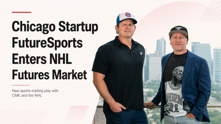 FutureSports, Chicago Startup, Sports Startup, CME Group, NHL, NHL Futures, Sports Futures, Futures Contracts, Sports Trading, Sports Finance, Derivatives, Retail Trading, CFTC, NHL Team Indexes