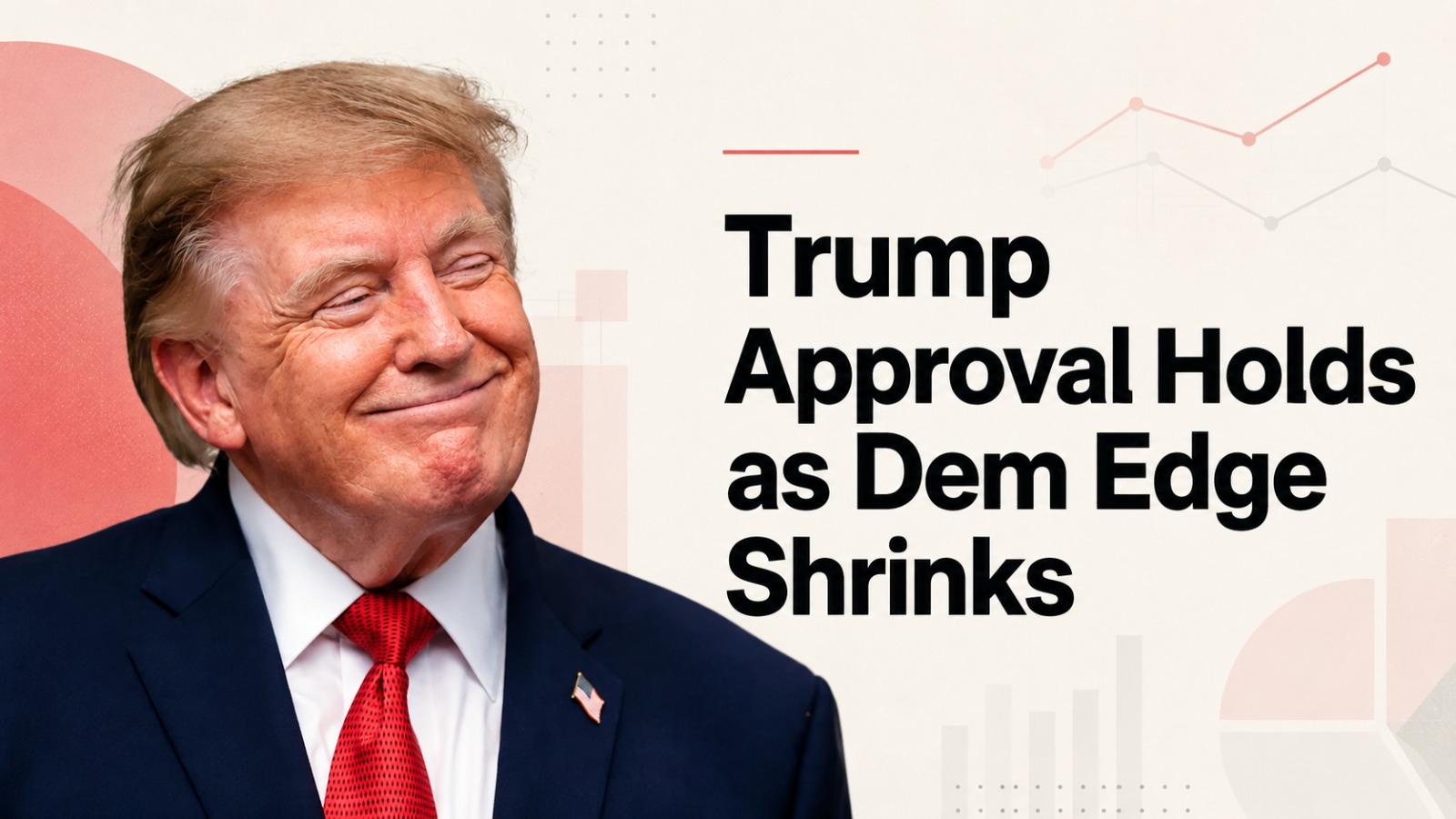 Donald Trump approval rating, Donald Trump, Trump approval rating 2026, Emerson College poll, 2026 midterm elections, Democrats generic ballot, Republican Party, US politics, US elections, voter poll