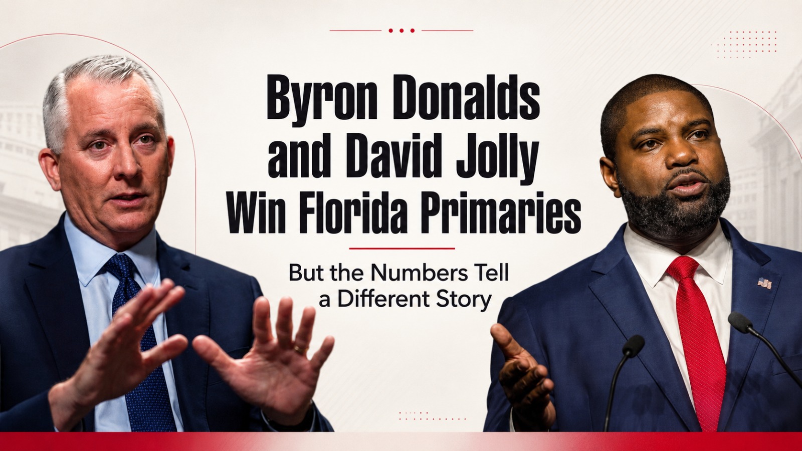Florida Primary 2026, Byron Donalds, David Jolly, Angie Nixon, Alex Vindman, Florida Governor Election 2026, Florida Senate Election, Florida Election Results, Ron DeSantis, Ashley Moody, Donald Trump, US Elections 2026, Florida Politics, Republican Primary, Democratic Primary