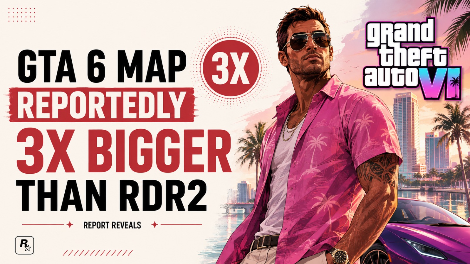 GTA 6, GTA 6 Map, Grand Theft Auto 6, Rockstar Games, Red Dead Redemption 2, GTA 6 News, GTA 6 Release Date, GTA 6 Animations, Gaming News
