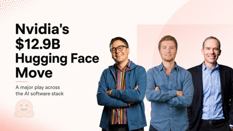 Nvidia, Hugging Face, Nvidia Hugging Face acquisition, Nvidia acquisition, AI acquisition, artificial intelligence, open-source AI, AI models, AI datasets, Nvidia GPUs, AI developers, AI software, AI hardware, machine learning, $12.9 billion deal