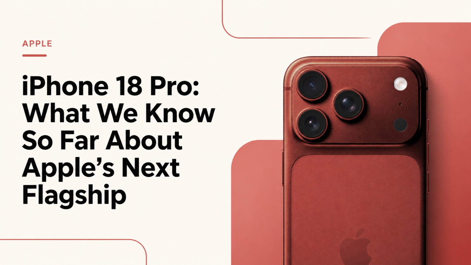 iPhone 18 Pro, iPhone 18 Pro Max, Apple, Apple iPhone, iPhone 18, iPhone 18 rumors, A20 chip, iPhone camera, iPhone battery