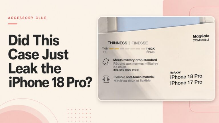 iPhone 18 Pro, iPhone 18 Pro leak, Apple iPhone 18 Pro, OtterBox, Astropad, iPhone 17 Pro, iPhone 18 Pro case, iPhone 17 Pro case compatibility, Apple leaks, iPhone leaks, OtterBox iPhone 18 Pro case, Matt Ronge, Mark Gurman, Best Buy, Apple news