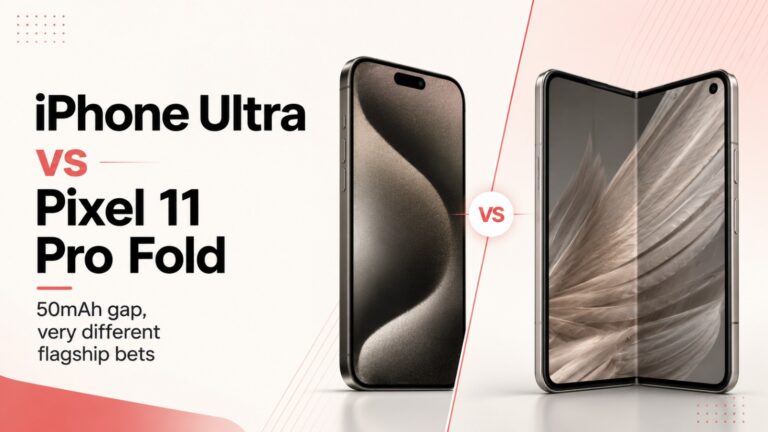 Apple iPhone Ultra, Google Pixel 11 Pro Fold, iPhone Ultra vs Pixel 11 Pro Fold, iPhone Ultra specs, Pixel 11 Pro Fold specs, Pixel 11 Pro Fold price, iPhone Ultra launch, A20 Pro, Tensor G6, foldable smartphones, premium smartphones, smartphone comparison, iPhone Ultra camera, Pixel 11 Pro Fold camera, Pixel 11 Pro Fold India price