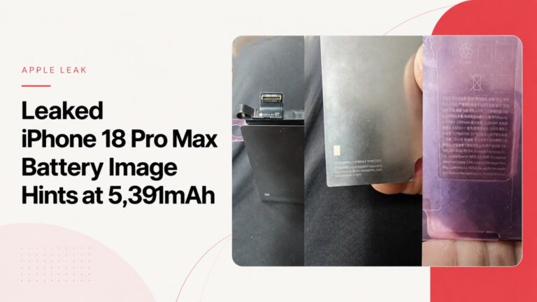 iPhone 18 Pro Max, iPhone 18 Pro Max battery, Apple, iPhone 18, 5,391mAh battery, iPhone battery leak, Apple leaks, iPhone 18 Pro, iPhone rumors, Yeuz1122, Naver, Apple news