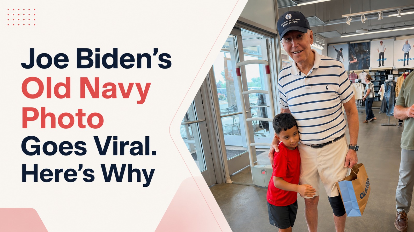Joe Biden, Joe Biden Viral Photo, Old Navy, Rehoboth Beach, Chris D. Jackson, US Politics, Viral News, Political News, Social Media, Donald Trump