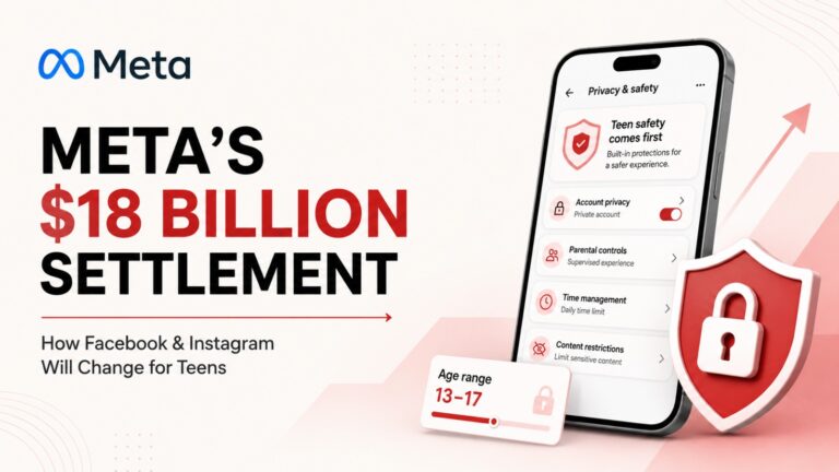 Meta, Facebook, Instagram, Teen Safety, Social Media, Teenagers, Child Safety, Meta Settlement, Social Media Regulation, Parental Controls