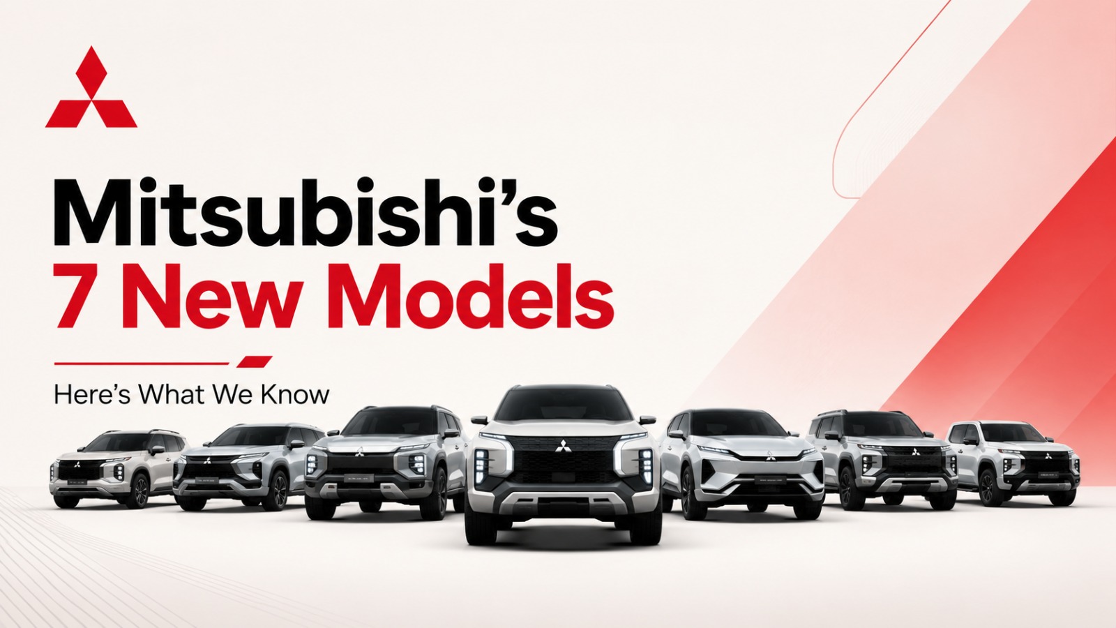 Mitsubishi, Mitsubishi new models, Mitsubishi 2027, Mitsubishi Momentum 2030, Mitsubishi Eclipse Sportback EV, Mitsubishi Outlander, Mitsubishi pickup truck, Nissan Mitsubishi partnership, electric cars, SUVs