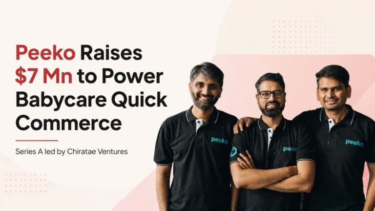 Peeko, Peeko funding, Chiratae Ventures, Stellaris Venture Partners, Peeko Series A, babycare startup, kids care startup, quick commerce, quick commerce India, Bengaluru startups, startup funding India, babycare quick commerce, Chetan Sharma, Abhijit Gairola, Vivek Khetan, dark stores, parenting platform