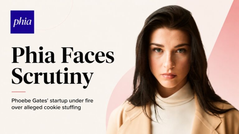 Phoebe Gates, Phia, Sophia Kianni, Cookie Stuffing, AI Shopping Startup, Affiliate Marketing, Bloomberg, Impact.com, Startup News, Tech News, E-Commerce, Browser Extension