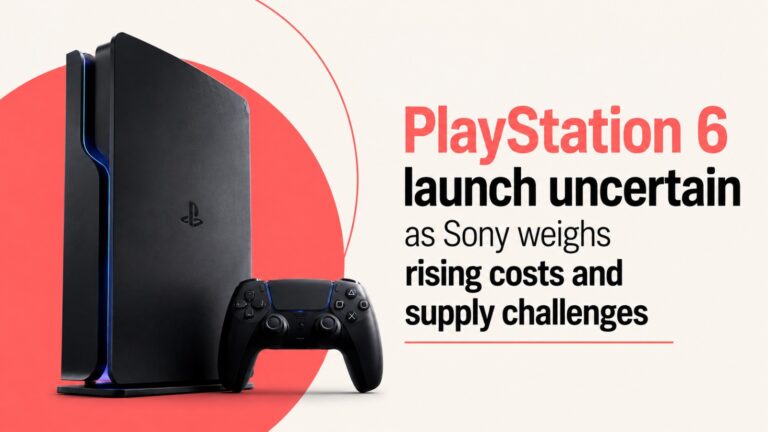 PlayStation 6, PS6, Sony, PlayStation, Gaming, Gaming News, Sony PS6, Next-Gen Console, Memory Shortage, Console Market