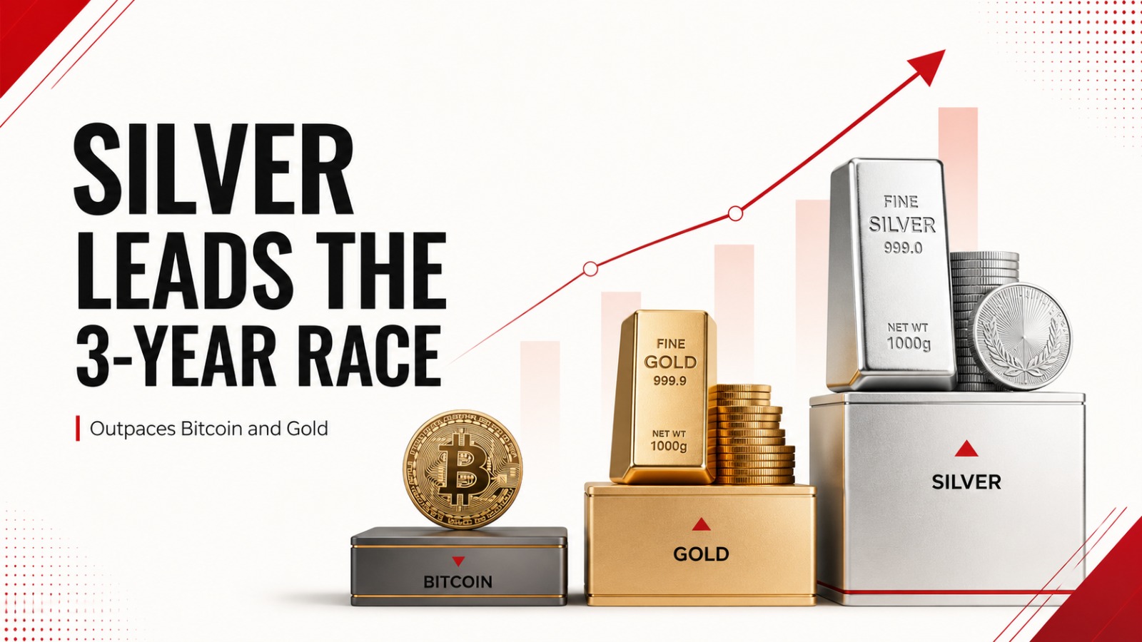 Silver, Bitcoin, Gold, Precious Metals, Cryptocurrency, Investment, Market Returns, Silver Price, Bitcoin Returns, Gold Price