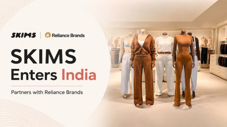 Kim Kardashian, SKIMS, Reliance Brands, Reliance Retail, SKIMS India, fashion, shapewear, premium fashion, India fashion market, luxury brands,