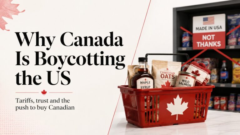 US, Canada, Donald Trump, Canada US trade war, Trump tariffs, Mark Carney, Canadian products, Buy Canadian, US tariffs on Canada, Canada sovereignty, American products boycott, Canada trade tensions, Canada US relations, Elbows Up Canada, Canadian consumers