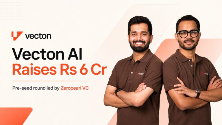 Vecton AI, Himanshu Goyal, Gaurav Mandlecha, Zeropearl VC, Vecton AI funding, pre-seed funding, Rs 6 crore funding, AI startups, enterprise AI, BFSI, fintech startups, artificial intelligence, Forward Deployed Engineer, FDE model, startup funding, financial services AI, autonomous AI agents