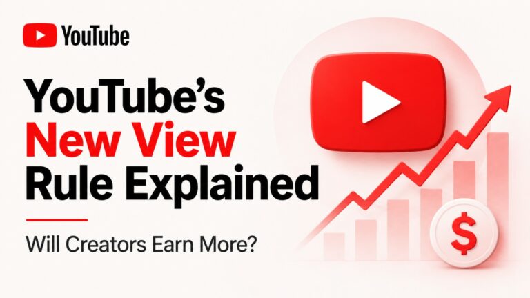 YouTube, YouTube Views, YouTube Creators, Content Creators, YouTube Monetization, YouTube Partner Programme, Shorts, YouTube Updates, Creator Economy