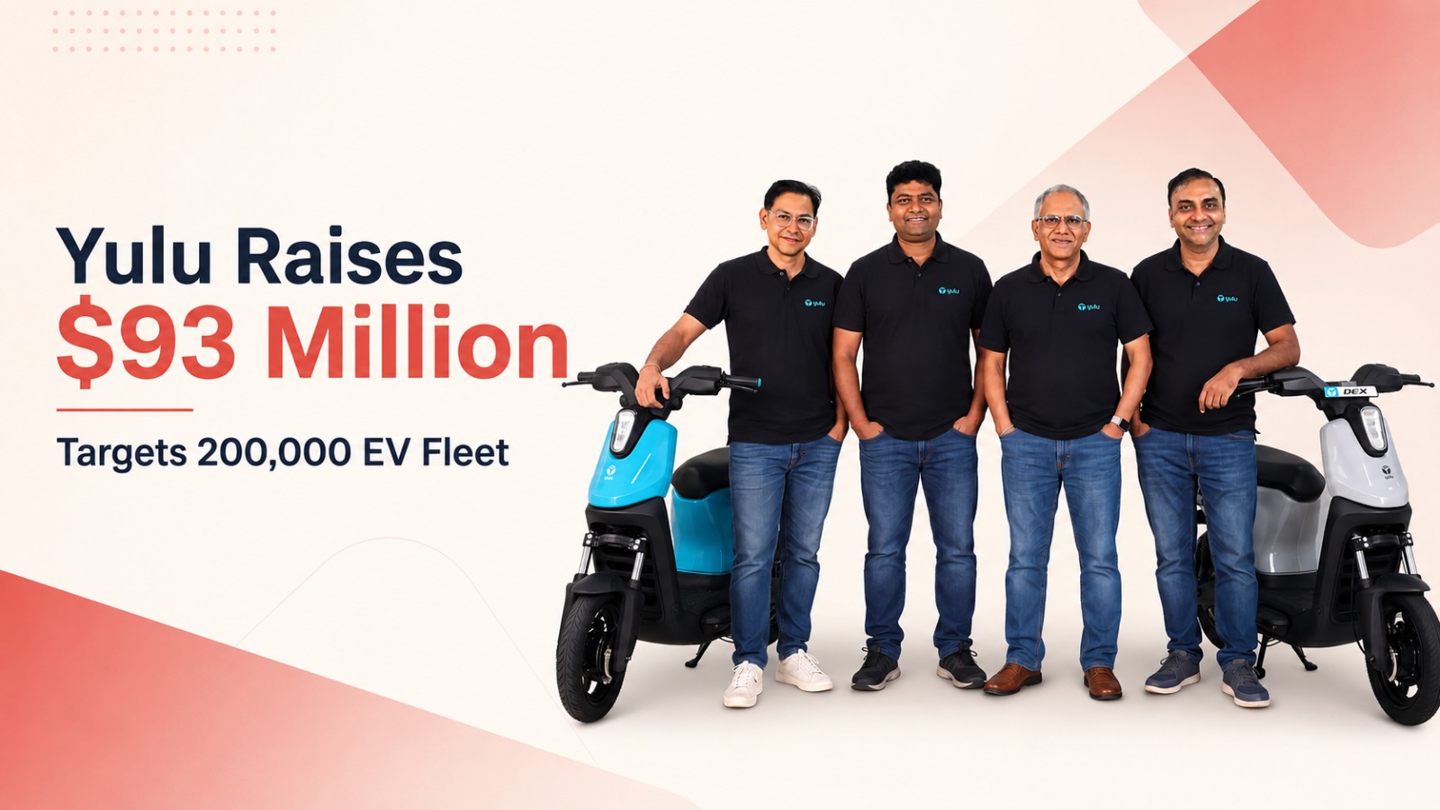 Yulu, Yulu funding, Yulu Series C, Yulu $93 million funding, Yulu EV fleet, Yulu 200000 EVs, Yulu Express, Yulu electric scooter, GEF Capital Partners, Yulu EV funding 2026, electric mobility India, EV startups India, electric two wheelers, last mile delivery, quick commerce EV, urban logistics India, electric vehicle funding, Yulu IPO, Yulu public markets, EV news India