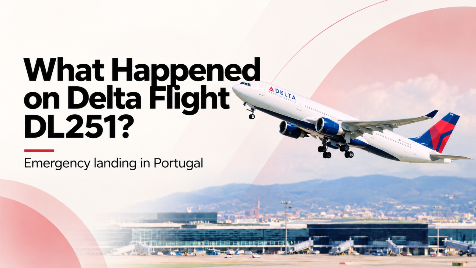 Delta Flight DL251, Delta emergency landing, Delta flight smoke cabin, Boston-bound Delta flight