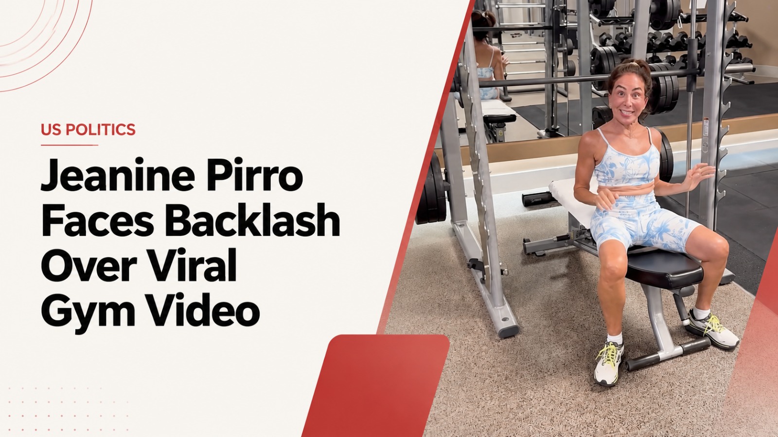 Jeanine Pirro, Donald Trump, Trump-Appointed US Attorney, Jeanine Pirro Gym Video, Jeanine Pirro Viral Video, Donald Trump Administration, US Attorney Washington DC, Jeanine Pirro News, Donald Trump News, Viral Gym Video, US Politics, Washington DC, Political News
