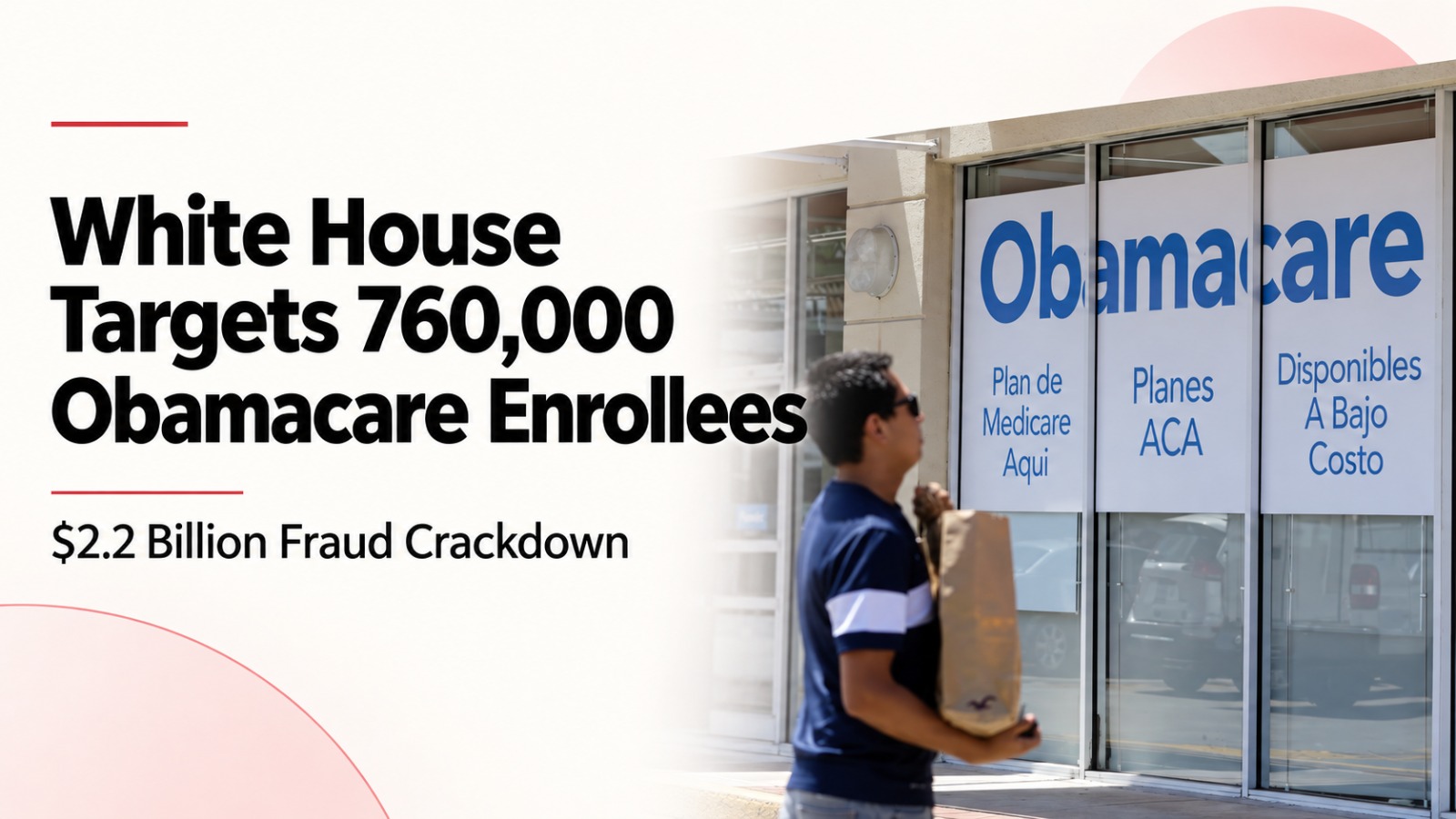 Obamacare, Affordable Care Act, ACA enrollment fraud, White House fraud task force, JD Vance, Mehmet Oz, CMS, Obamacare subsidies, phantom enrollees, health insurance fraud, ACA premium subsidies, Trump administration, healthcare fraud crackdown, insurance brokers, ACA enrollment, US healthcare policy, federal health insurance subsidies, Obamacare coverage, Medicaid, Medicare, healthcare affordability