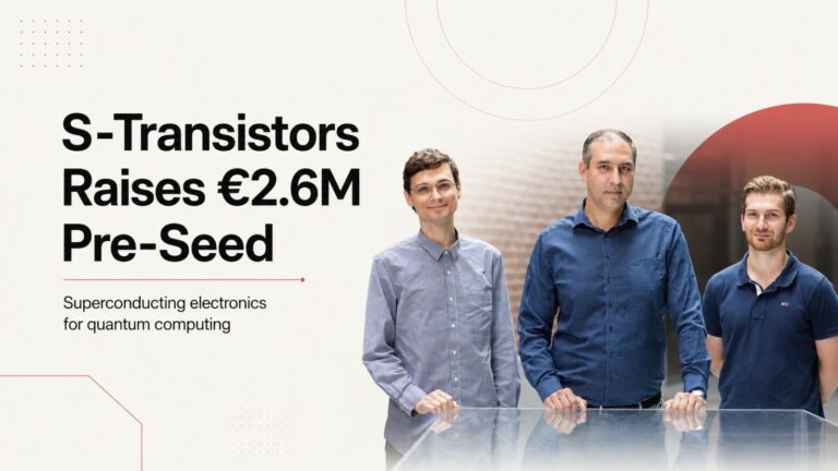 S Transistors, Lifeline Ventures, quantum computing, superconducting transistors, cryogenic electronics, quantum hardware, Finnish startups, deeptech startups, VTT, pre-seed funding, quantum multiplexer, quantum technology, startup funding, superconducting electronics