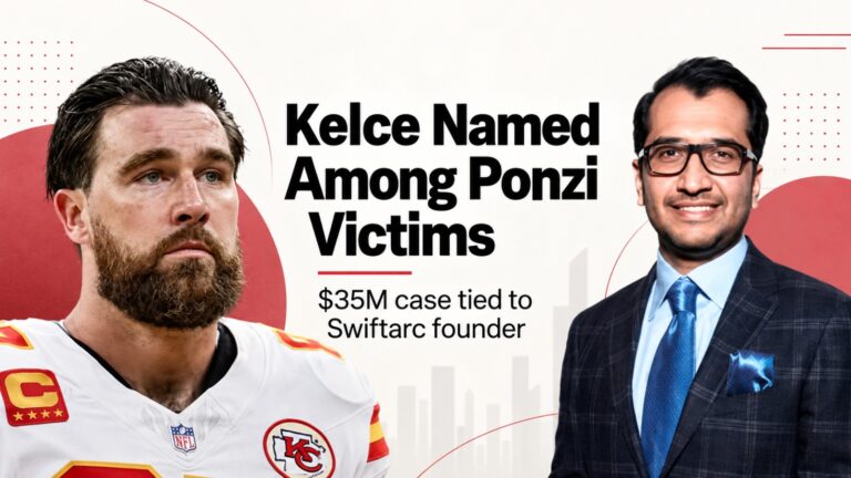 Taylor Swift, Travis Kelce, Siddharth Jawahar, Swiftarc Capital, Ponzi Scheme, Taylor Swift Husband, Travis Kelce Ponzi Scheme, $35 Million Ponzi Scheme, Indian-Origin Founder, Swiftarc Capital LLC, Wire Fraud, US Crime News, Celebrity News, Taylor Swift News